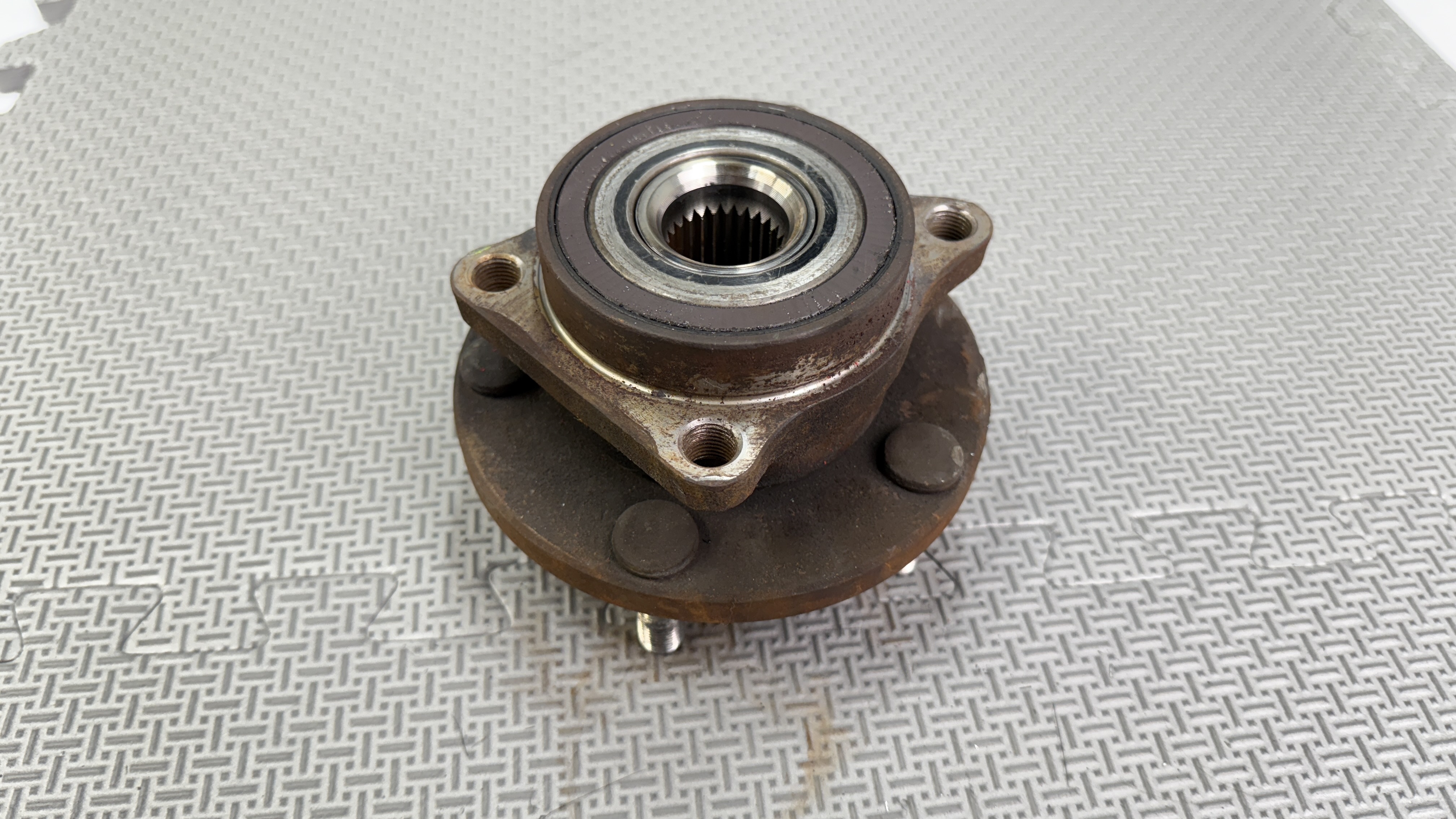 Wheel hubs photograph