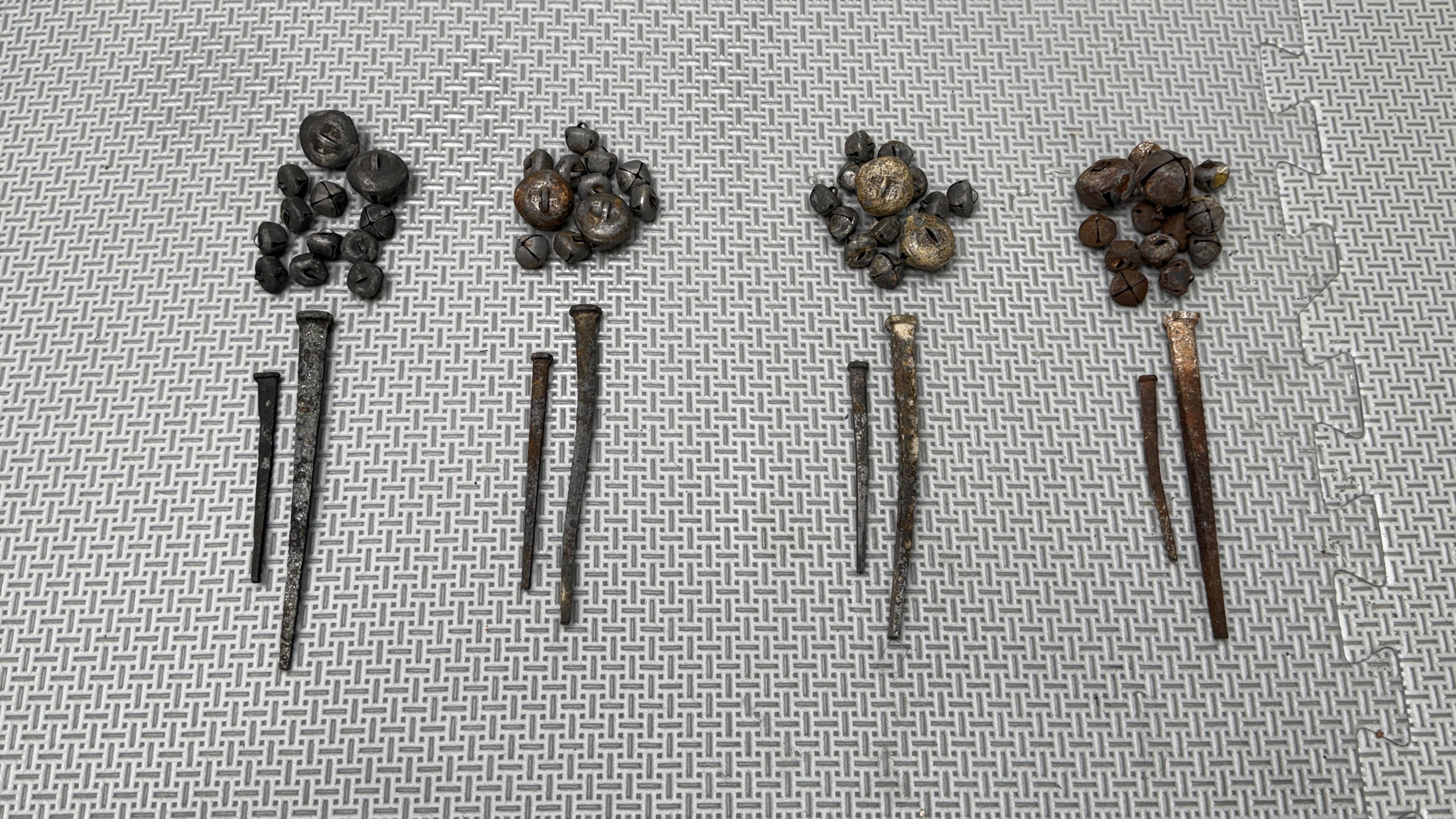 Bells & nails together photograph