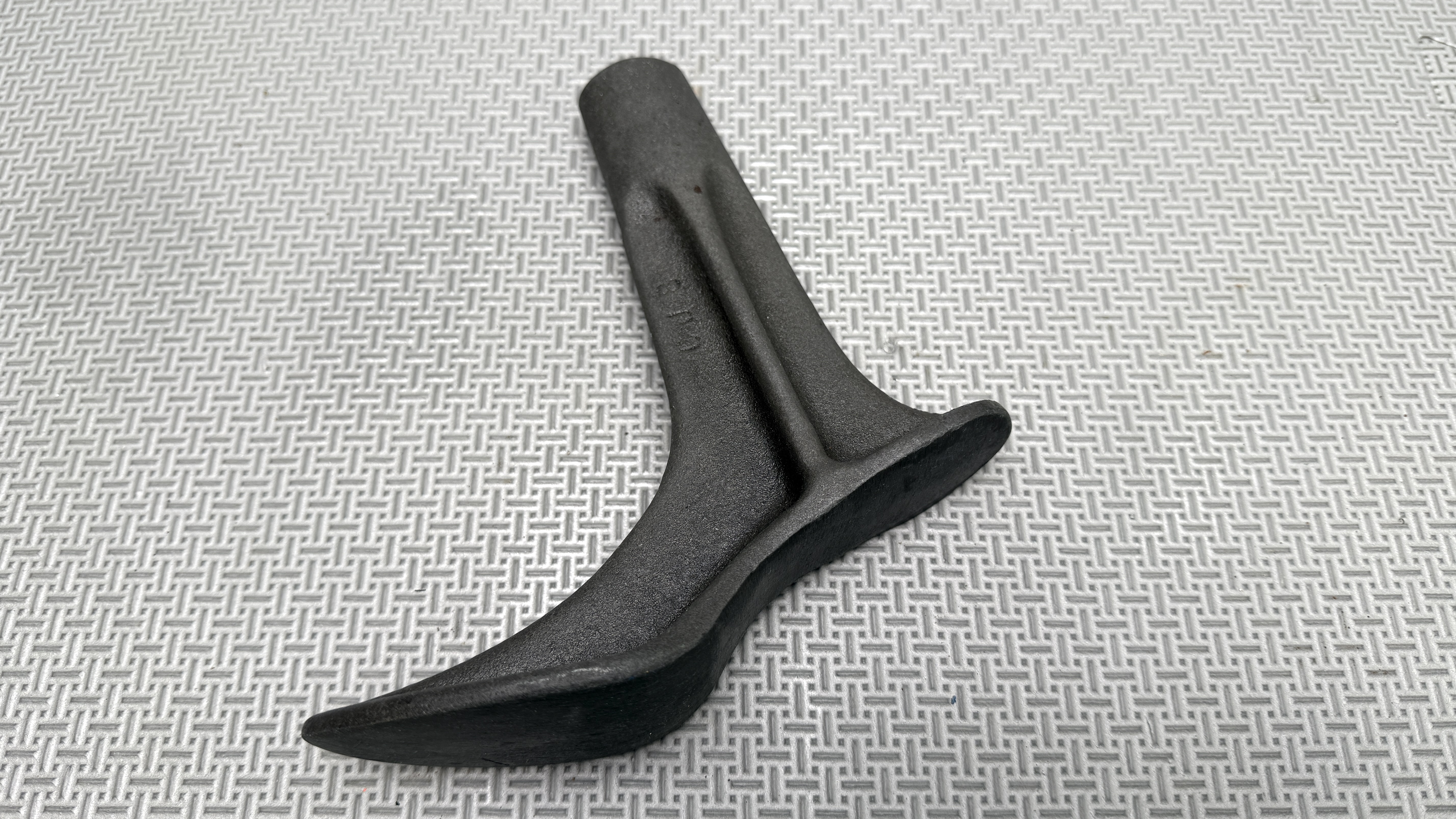 Cast-iron shoe forms photograph
