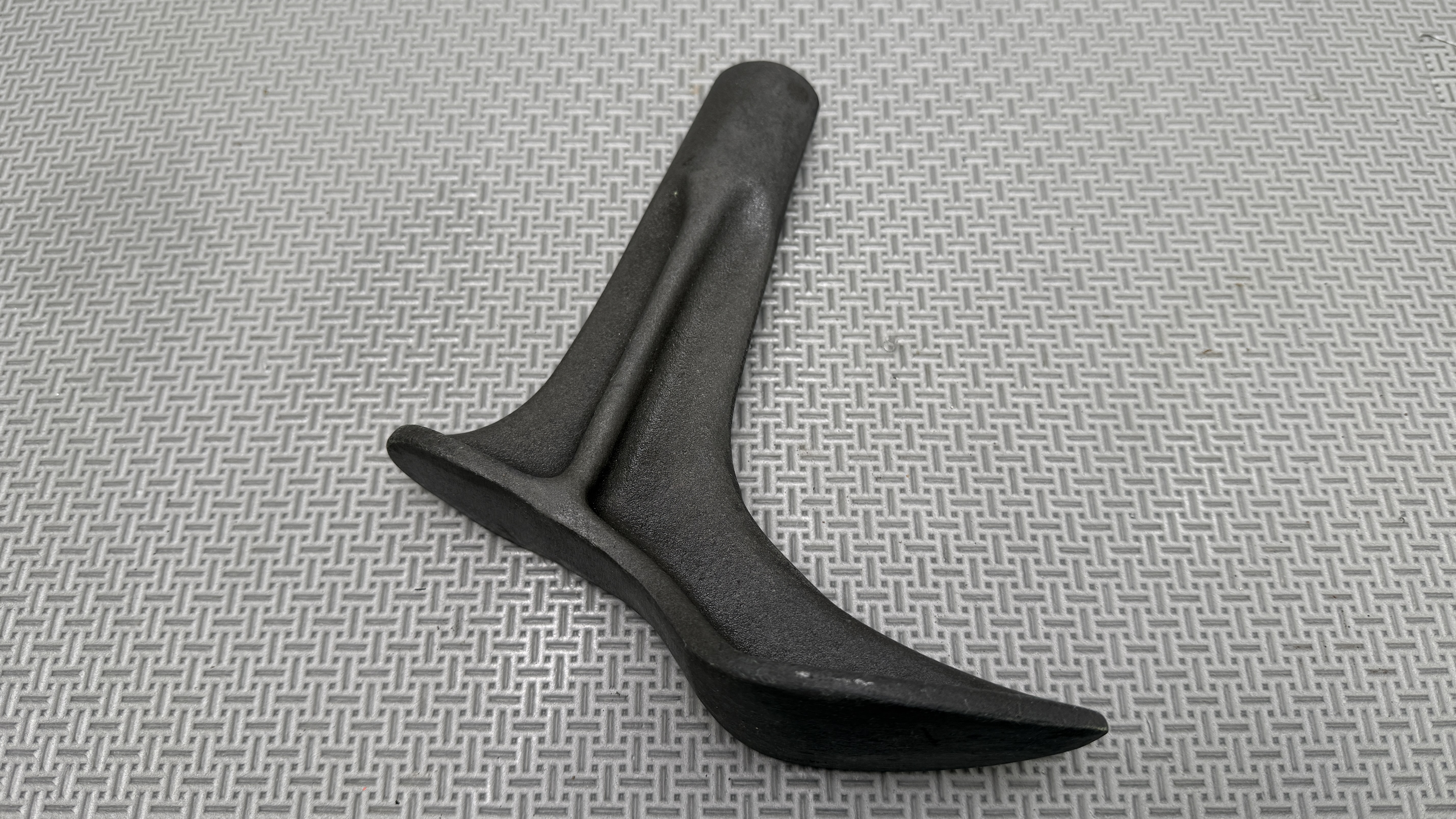 Cast-iron shoe forms photograph